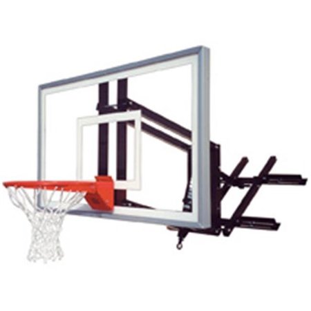 FIRST TEAM First Team RoofMaster Nitro Steel-Glass Roof Mounted Adjustable Basketball System; Grey RoofMaster Nitro-GR